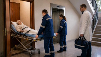 Транспортировка больных после выписки в Краснодаре