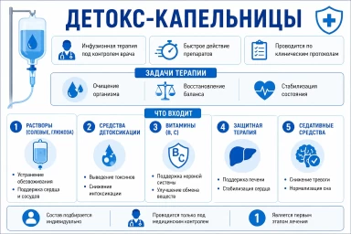 Капельница от наркотиков на дому в Краснодаре