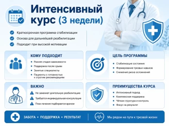 Реабилитация за 21 день в Краснодаре