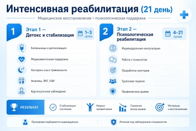 Реабилитация за 21 день в Краснодаре